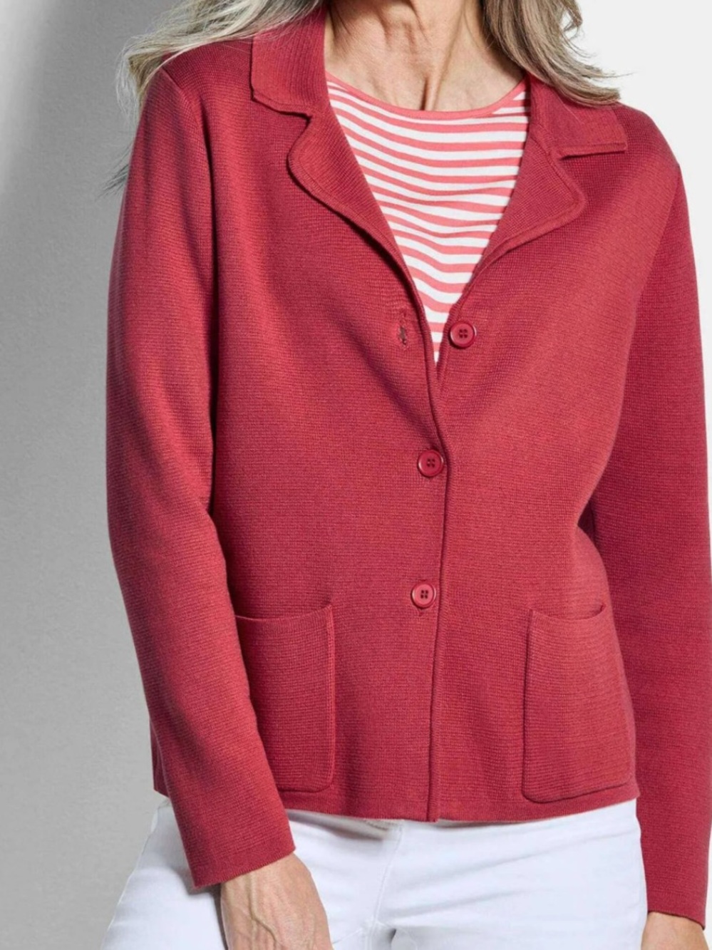 Olsen Notch Collar Cardigan